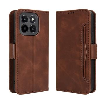 Custodia a portafoglio per Honor X6c - Marrone