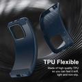 Custodia in TPU spazzolato per Honor X6e - Fibra di Carbonio - Blu
