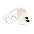 Custodia in silicone antiurto per Honor X6e - Trasparente