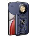 Custodia ibrida con anello rotante e protezione per fotocamera per Honor X70/X9d/Magic8 Lite