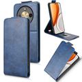 Honor X70/X9d/Magic8 Lite Custodia verticale con supporto - Blu scuro