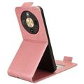 Honor X70/X9d/Magic8 Lite Custodia verticale con supporto - Oro rosa