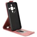 Honor X70/X9d/Magic8 Lite Custodia verticale con supporto - Oro rosa
