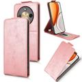 Honor X70/X9d/Magic8 Lite Custodia verticale con supporto - Oro rosa