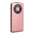 Honor X70/X9d/Magic8 Lite Custodia verticale con supporto - Oro rosa