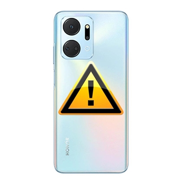 Riparazione del Coperchio della Batteria del Honor X7a - Color Argento