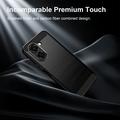 Custodia in TPU spazzolato per Honor X7e - Fibra di Carbonio