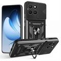 Custodia ibrida con anello rotante e protezione per fotocamera per Honor X8c