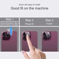 Imak 2-in-1 HD Camera Lens Pellicola protettiva in vetro temperato per Honor X8d
