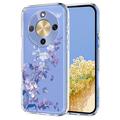 Custodia in TPU con motivo floreale per Honor X70/X9d/Magic8 Lite - Viola