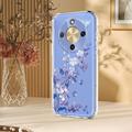 Custodia in TPU con motivo floreale per Honor X70/X9d/Magic8 Lite - Viola