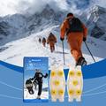 Ramponi da ghiaccio Hozonex a 5 punte - Ramponi antiscivolo per scarpe