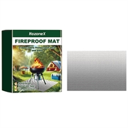 Tappetino ignifugo per barbecue Hozonex per prato, terrazza e veranda - 99cm x 152cm
