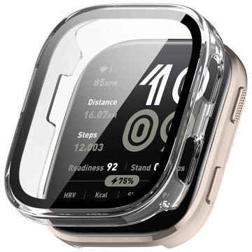 Custodia in Plastica con Pellicola Salvaschermo per Huami Amazfit Bip 6 - Chiara