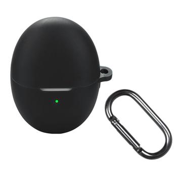 Custodia in silicone con moschettone per Huawei FreeBuds 6
