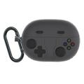 Custodia in silicone con moschettone per Huawei FreeBuds Pro 5 Retro Gamepad