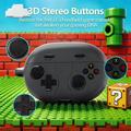 Custodia in silicone con moschettone per Huawei FreeBuds Pro 5 Retro Gamepad
