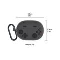 Custodia in silicone con moschettone per Huawei FreeBuds Pro 5 Retro Gamepad