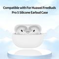 Custodia in silicone con moschettone per Huawei FreeBuds Pro 5