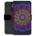 Custodia Portafoglio Premium Huawei Mate 20 Lite - Mandala Colorato