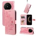 Custodia a portafoglio per Huawei Mate 70 Air serie Mandala - Rosa