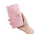 Custodia a portafoglio per Huawei Mate 70 Air serie Mandala - Rosa
