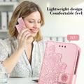 Custodia a portafoglio per Huawei Mate 70 Air serie Mandala - Rosa