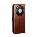 Custodia in pelle a portafoglio Huawei Mate 80 Pro Max Qialino Classic