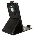 Huawei Mate 80 Pro Max Custodia verticale con supporto - Nera