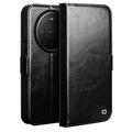 Custodia in pelle a portafoglio Huawei Mate 80 Pro Qialino Classic