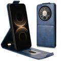 Huawei Mate 80/80 Pro Custodia verticale con supporto - Blu scuro
