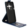 Huawei Mate 80/80 Pro Custodia verticale con supporto - Blu scuro