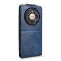 Huawei Mate 80/80 Pro Custodia verticale con supporto - Blu scuro