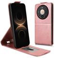 Huawei Mate 80/80 Pro Custodia verticale con supporto - Oro rosa