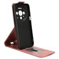 Huawei Mate 80/80 Pro Custodia verticale con supporto - Oro rosa