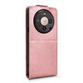 Huawei Mate 80/80 Pro Custodia verticale con supporto - Oro rosa