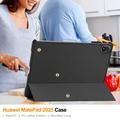 Custodia Smart Folio serie Tri-Fold per Huawei MatePad 11.5 (2025) - Nera
