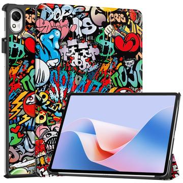 Custodia Smart Folio serie Tri-Fold per Huawei MatePad 11.5 S - Graffiti