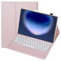 Custodia con tastiera Bluetooth per Huawei MatePad Pro Max - Rosa