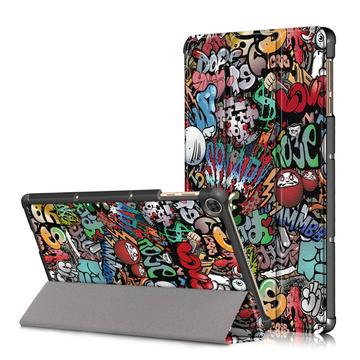 Custodia Smart Folio serie Tri-Fold per Huawei MatePad T10/T10s - Graffiti