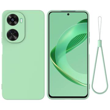 Custodia in Silicone Liquido per Huawei Nova 12 SE/11 SE - Verde