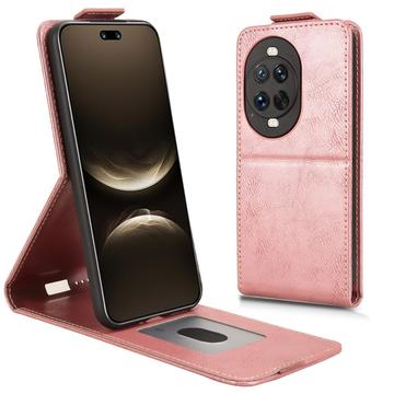 Huawei Nova 14 Ultra Custodia verticale con supporto - Oro rosa