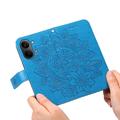 Custodia a portafoglio per Xiaomi Redmi Turbo 5 Max serie Mandala - Blu