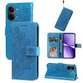 Custodia a portafoglio per Xiaomi Redmi Turbo 5 Max serie Mandala - Blu