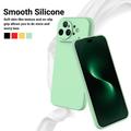 Custodia in silicone liquido con cinghia a mano per Huawei Nova 15 Ultra - Verde
