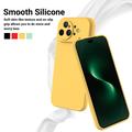 Custodia in silicone liquido con cinghia a mano per Huawei Nova 15 Ultra - Gialla