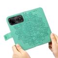 Custodia a portafoglio per Huawei Nova 15 Pro/15 Ultra serie Mandala - Verde