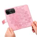 Custodia a portafoglio per Huawei Nova 15 Pro/15 Ultra serie Mandala - Rosa
