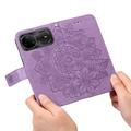Custodia a portafoglio per Huawei Nova 15 Pro/15 Ultra serie Mandala - Viola