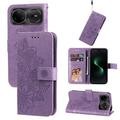 Custodia a portafoglio per Huawei Nova 15 Pro/15 Ultra serie Mandala - Viola